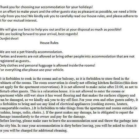 Apartmans And Dunjini Dvori بيت ضيافة كورتْشولا